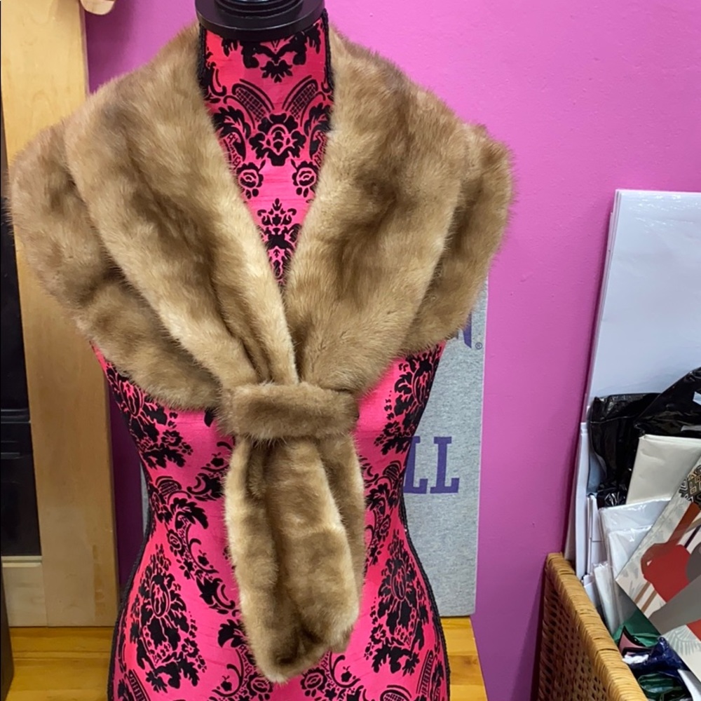 1930 Wrap Mink - image 1